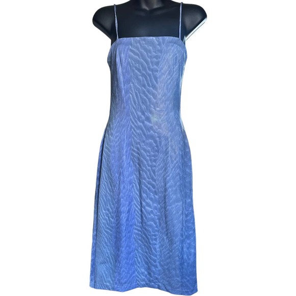 Y2k Alexia Admor Periwinkle Midi Gown - Picture 1 of 7